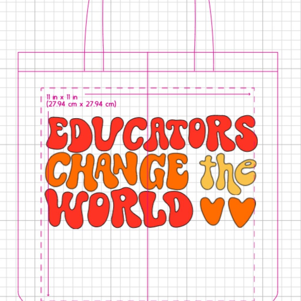 Teacher Tote (Customizable)